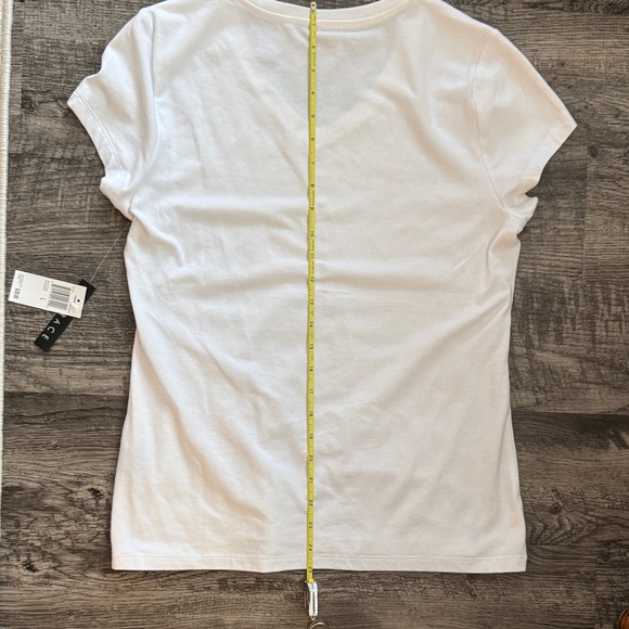 Grace Women's Classic White Short Sleeve Tee - Picture 8 of 9